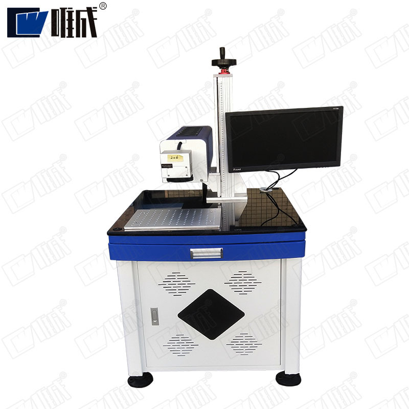 厂家直销CO2激光刻字机木头木材木盒打标机塑料数据线激光镭射机