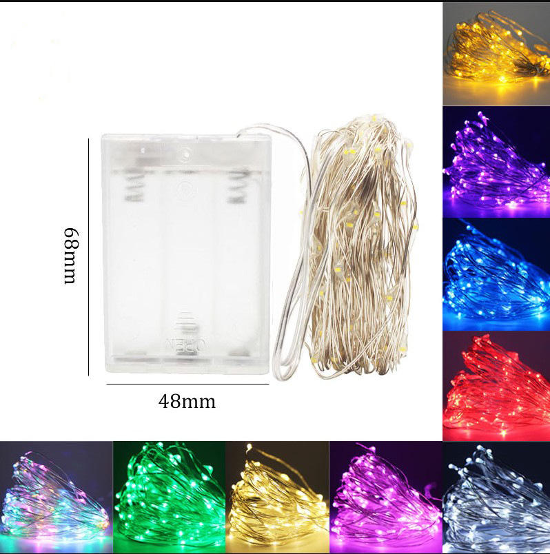 Gypsophila lights battery LED string lig...