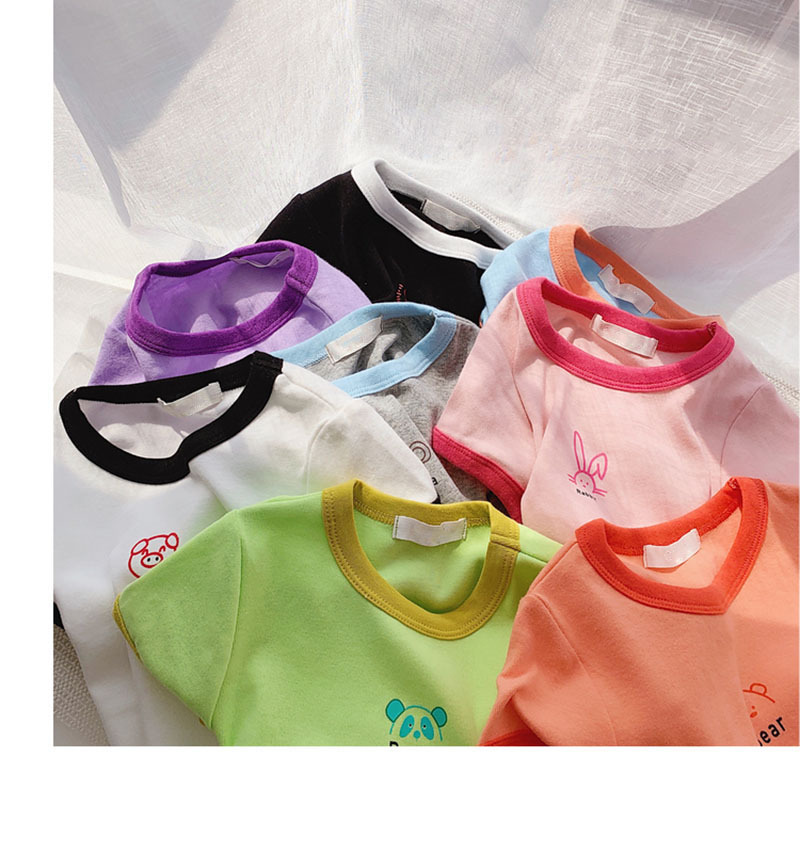 T-shirt enfant en Coton de couleur naturelle - Ref 3427920 Image 3