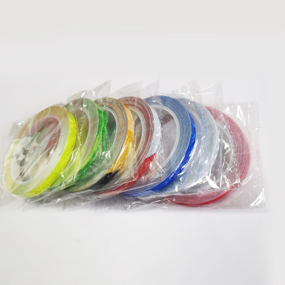 晶格反光貼帶不幹膠摩托車自行車輪毂夜光裝飾炫目自行車反光膠帶