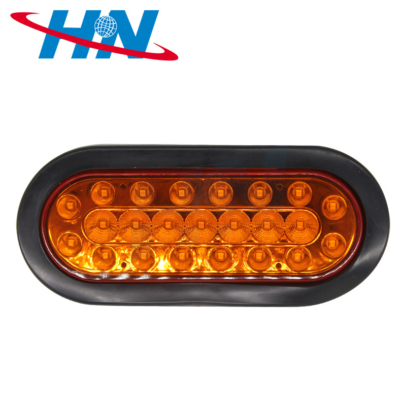Naranja LED Universal camión luz trasera luz de señal de freno luz de advertencia