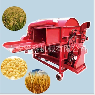 高粱谷子小麦脱粒机大豆蔬菜籽打粒机福建适用时产1吨脱粒机