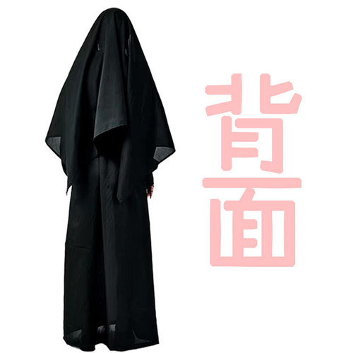 Amazon Halloween TheNun ghost nun cos costume St. Weida horror nun costume priest cosplay costume