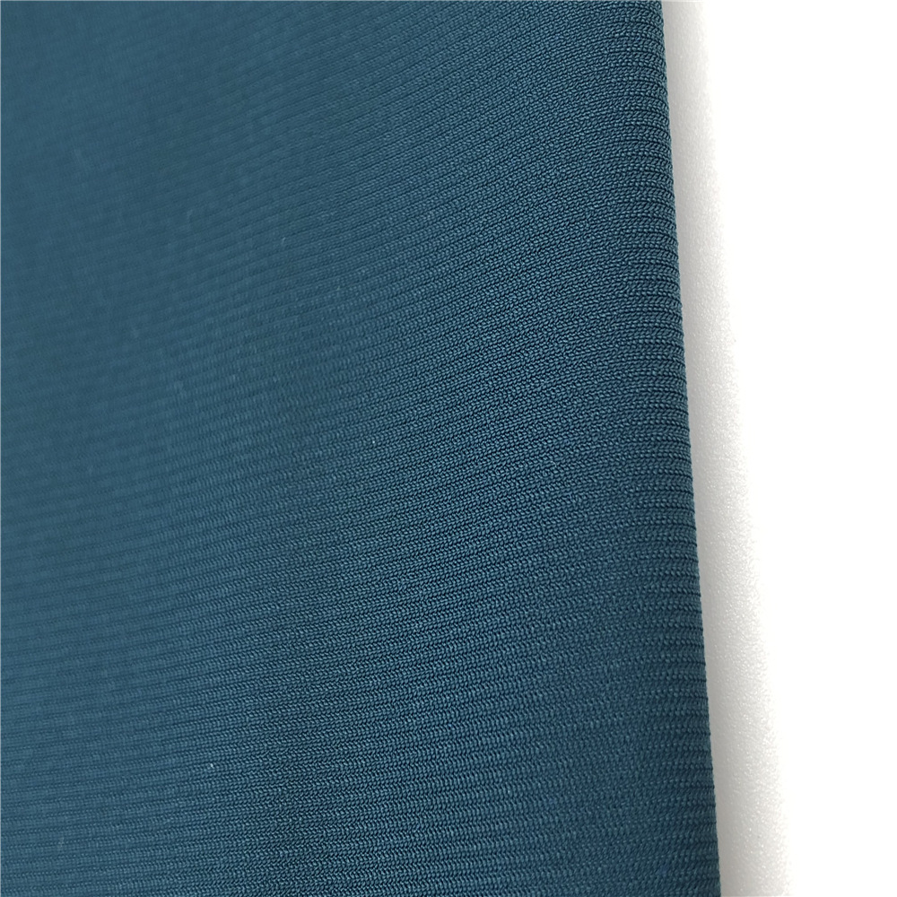 40针锦氨纶小横条布 150g  弹力针织布