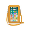 Polyurethane capacious one-shoulder bag, universal mobile phone, 2020, Korean style, touch screen