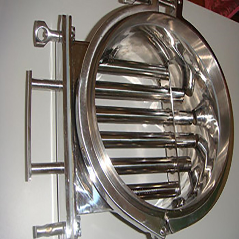 厂家直销磁力格栅式除铁器管道 圆形磁性过滤器 定制各种管道磁选