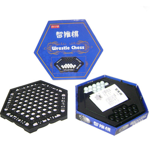 Children's Smart Push Chess Toy Boys and Girls Table Top Strongman Chess New Unique Parent-Child Strategy Toddler Game Chess Wholesale 