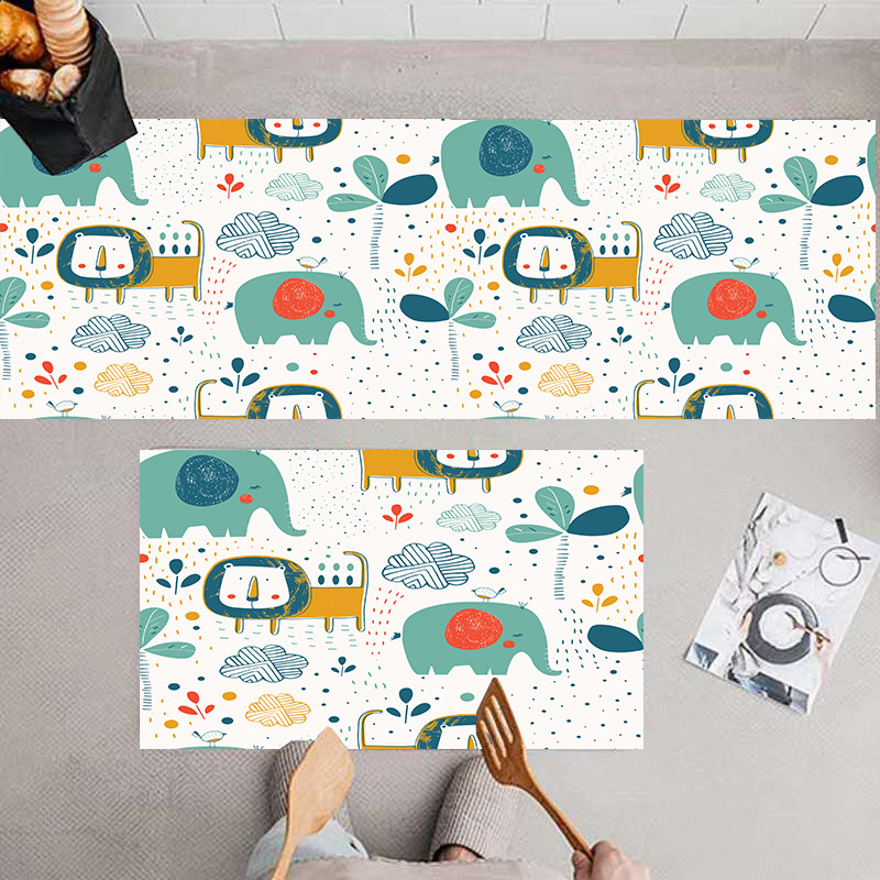 厨房垫地垫,厨房长条地垫,家用厨房地垫,浴室门口地垫