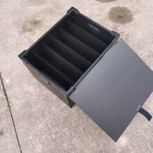 供应瓦楞板连盖塑料周转箱 加固中空板骨架箱 塑胶刀卡蜂巢板箱