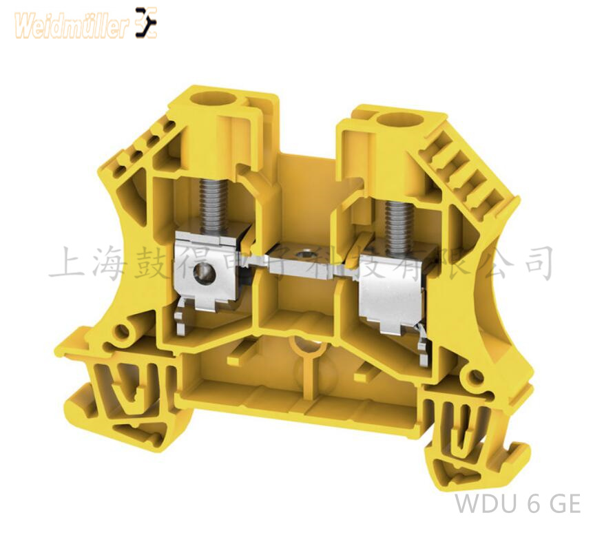 WDU 6 GE魏德米勒weidmuller直通型接线端子订货号1040220000