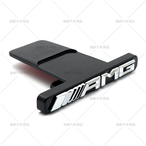 Suitable for Mercedes-Benz GT models with mid-range grille, AMG small logo, AMG mid-grid grille, car sticker modification, universal