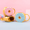 Cartoon donut, ceramics