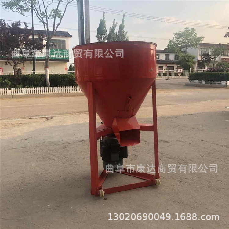 小型立式搅拌机 农业种植拌种机 不锈钢材质面粉干粉混合机