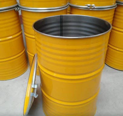 200L绝缘漆用铁桶，出口使用，性能单UN出口，开口印刷油墨桶