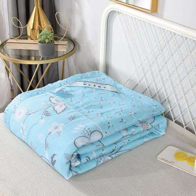 全棉夏涼被 禮品夏被 單人雙人禮盒兒童薄棉被水洗純棉空調被批發