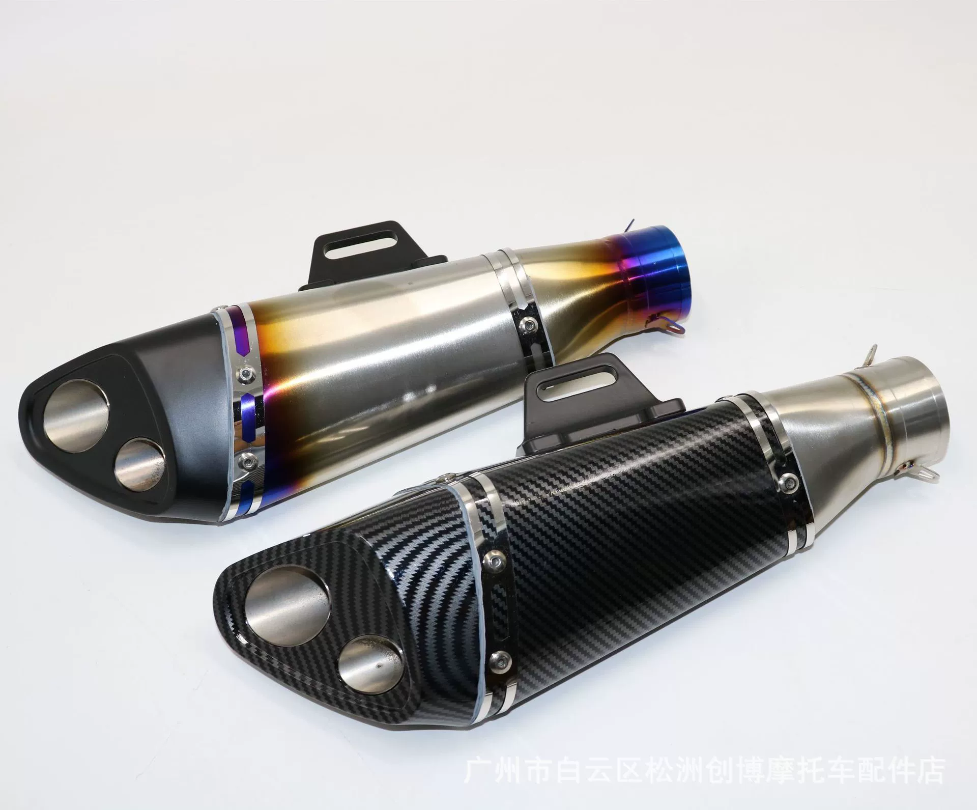 Прямые поставки с завода: глушитель выхлопной трубы S3-Jichun треугольной формы, модифицированный, бесшумный.