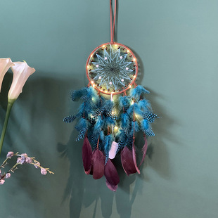 New retro dream catcher European and American new foreign trade feather dream catcher wind chime home decoration