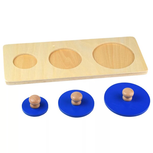 Children's wooden toy geometric shape cognition Montessori