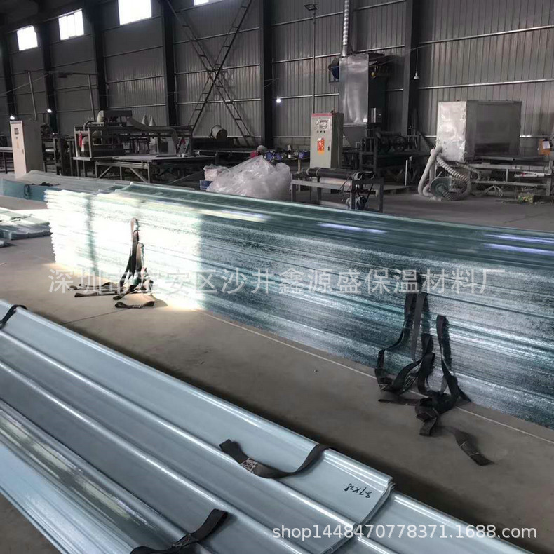 热销供应透明采光瓦防腐蚀 隔热波纹瓦 透明板采光板塑料|ru