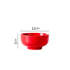 Japanese -style matte glaze Chaozhou bowl quality color glaze dish house set suit ceramic tableware rice bowl salad bowl