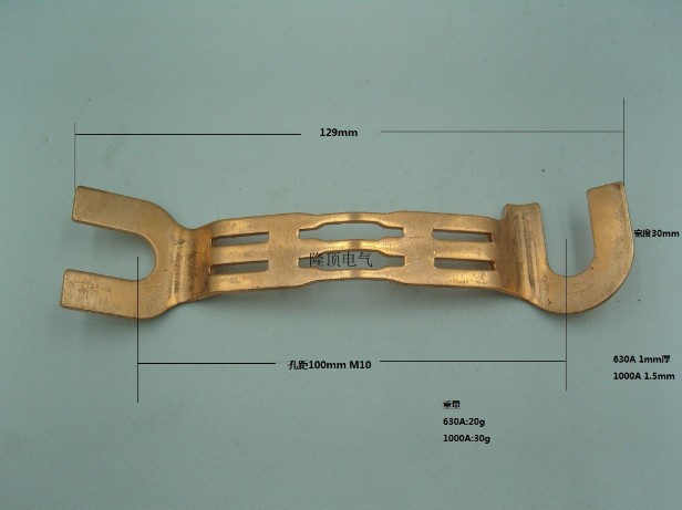 隆顶电气 广东型 锌铝保险片FUSE 铜保险片