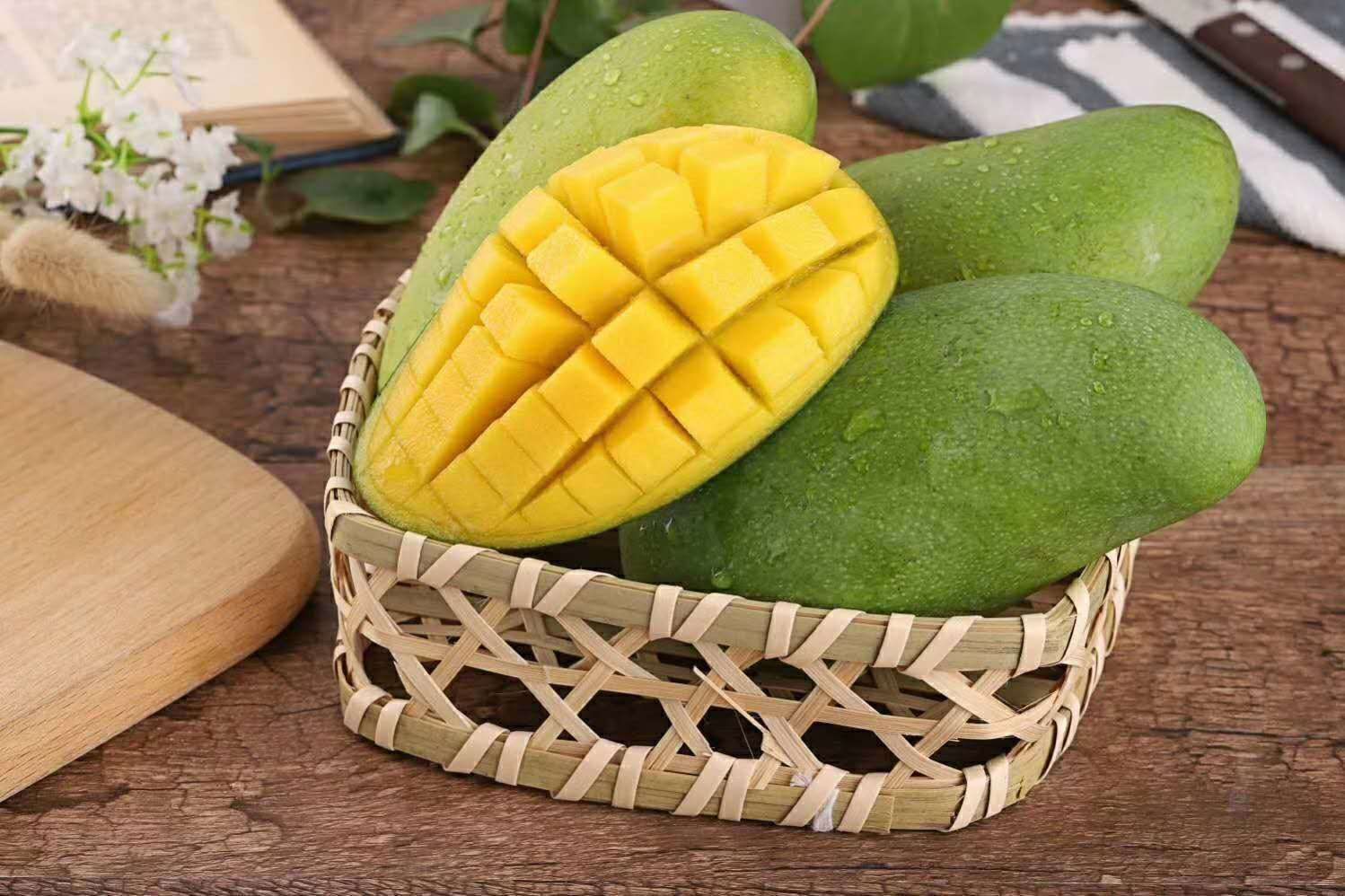 越南大青芒当季新鲜水果3斤5斤包邮批发一件代发|ru