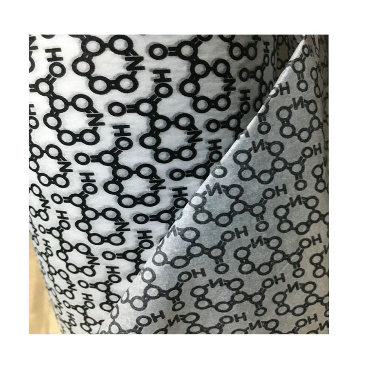 黑色拷贝纸印刷 拷贝纸印刷黑色logo 双面黑色雪梨纸 黑色薄页纸