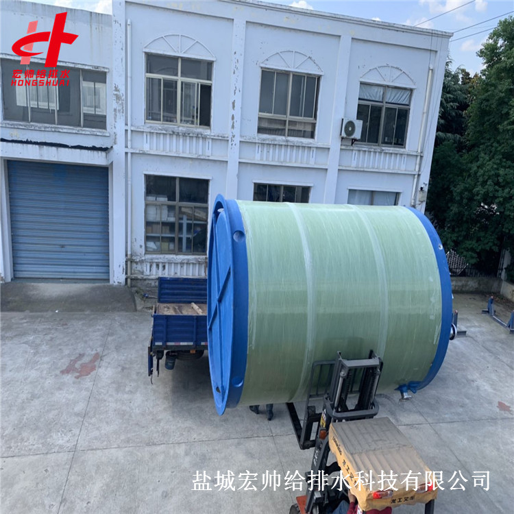 800t/d一体化污水泵站 一体化预制提升泵站 一体化泵站工加工图片