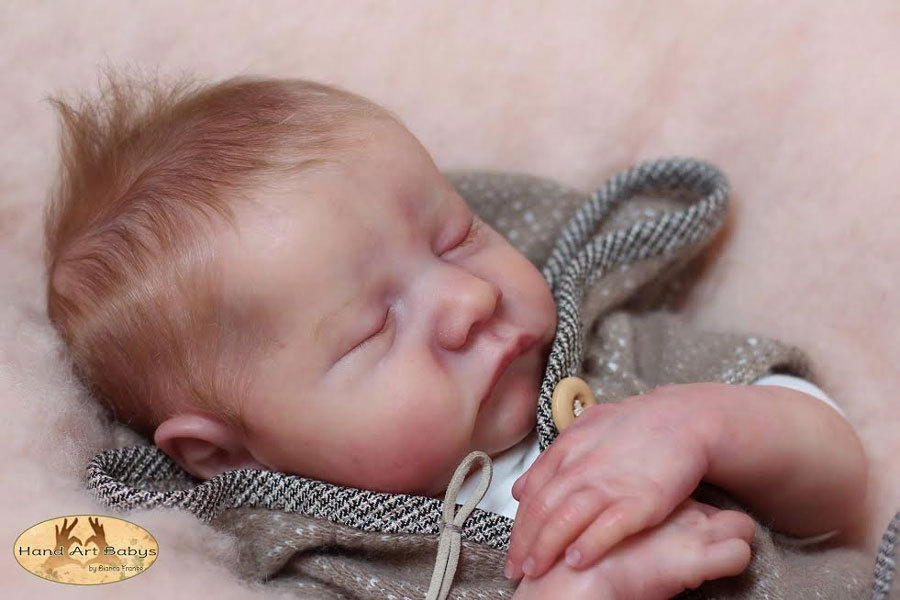 18 pulgadas renacido muñeca kit Levi por Bonnie lifelike reborn bebé molde