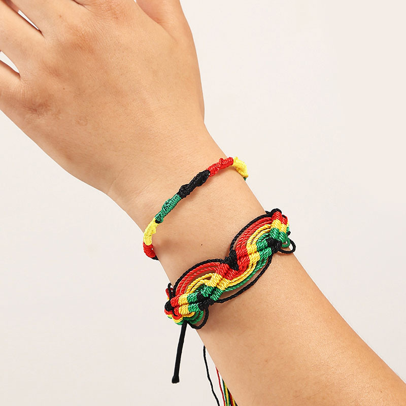 Fashion Hand-woven Rope Two Suit  Trend Wild Multi-layer Women's Bracelet Wholesale display picture 2