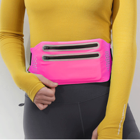 Invisible Phone Bag, Sports Waist Bag for Women Running Waist Belt for Men Multifunctional Equipment Fitness Travel Passport Small Bag