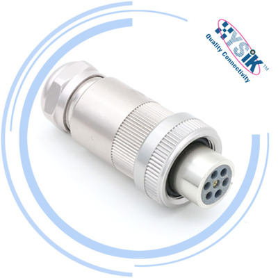 SP-ZH-7P Metal plug 7 Proportional valve connector Hydraulic pressure equipment