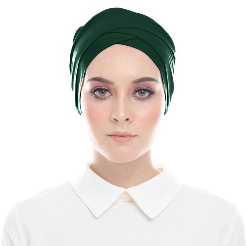 Malaysia solid color 31 shades Modal cross hat base hat headscarf inner wear Arabic gauze hat inner