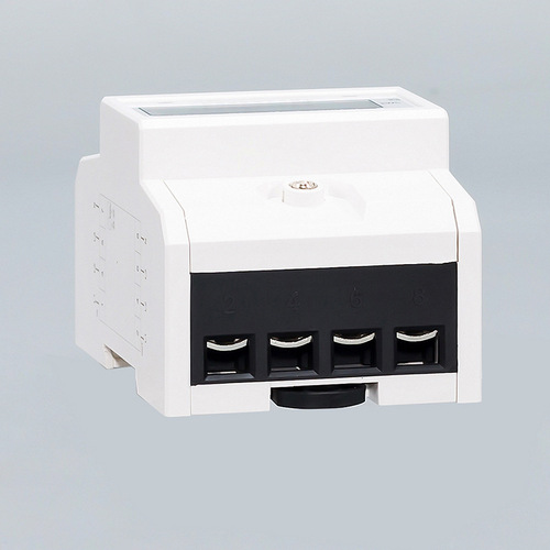 Three-phase four-wire rail-mounted high-precision electronic small electric meter 380V industrial power meter rail meter