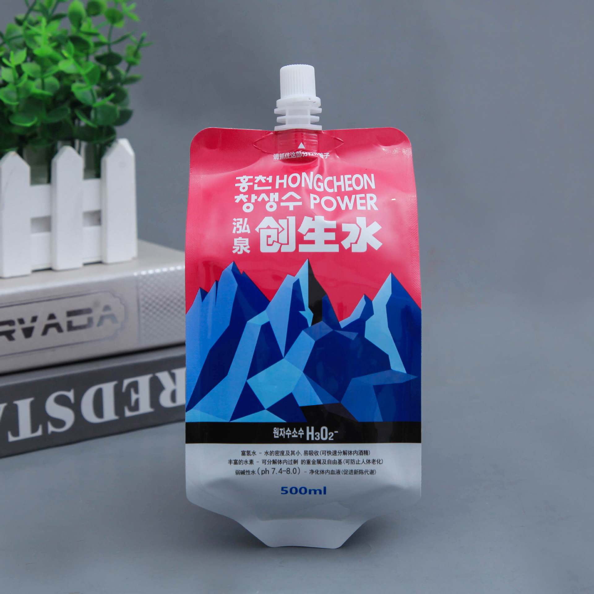 厂家批发自立饮料液体食品包装袋制作洗衣液吸嘴塑料袋异形袋