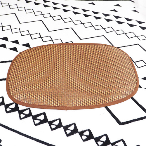 Dog Cooling Mat with Rubber Bands, Pet Bed Set Compatible with Stretch Bands, Summer Dog Bed Vine Mat Grass Mat Customization