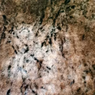 柔软腈纶人造毛皮 拔染 迷彩纹路 服装面料