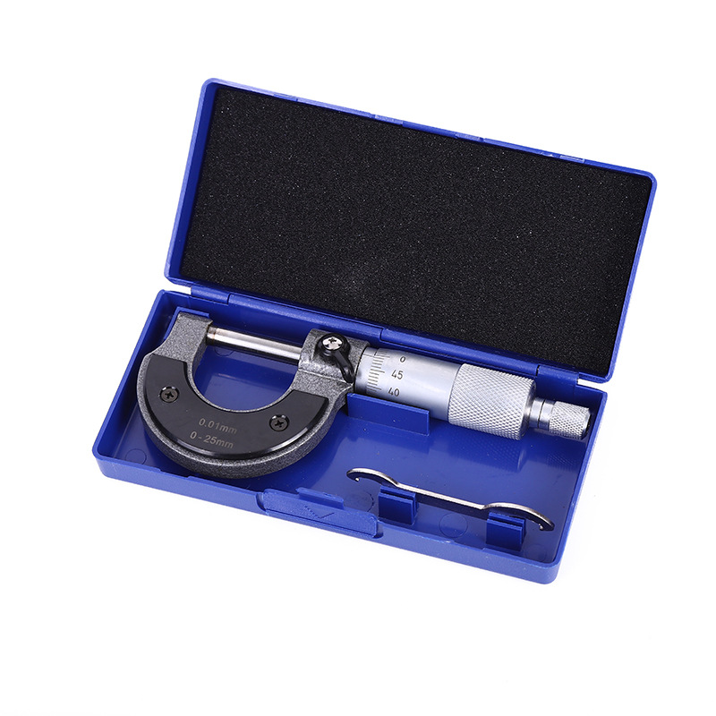工业外径千分尺 0-25mm 分厘卡 千分卡 测厚尺 厚度尺 千分尺