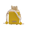 Small bag from pearl, shoulder bag, summer chain, one-shoulder bag, wholesale, 2023, Korean style