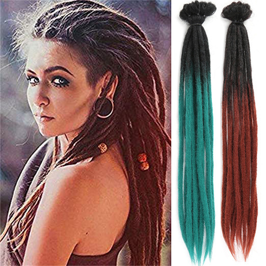 Reggae dirty braid wig factory wholesale chemical fiber high temperature silk cross dirty braid African wig crochet dirty braid