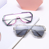 new pattern Sunglasses Blue light Plain glasses men and women glasses Radiation protection glasses A generation of fat