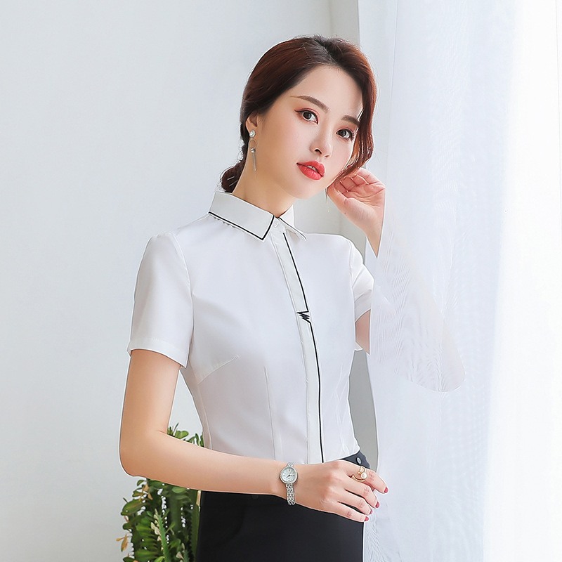 Chemisier en Mélanges de fibres chimiques - Ref 3429403 Image 4