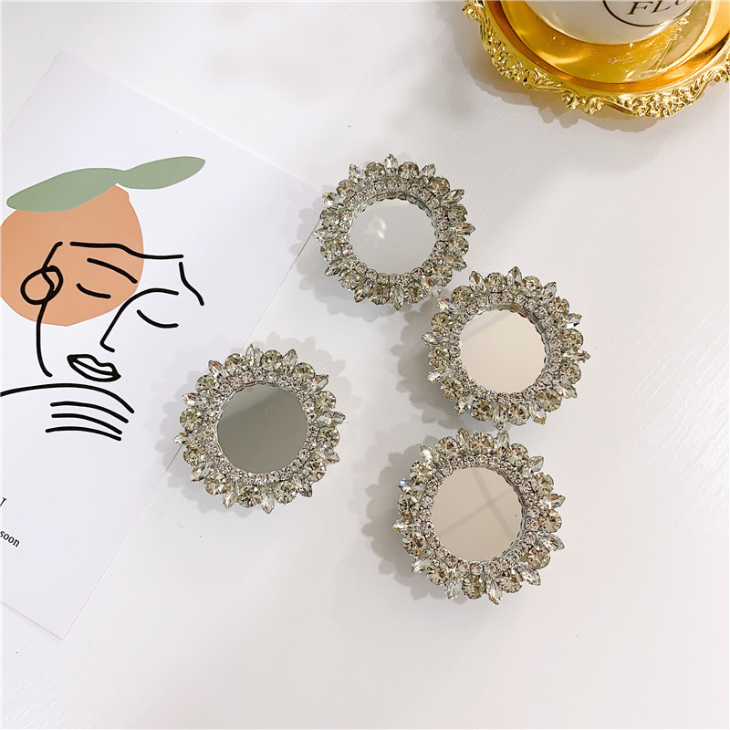 46g Weight Simple Style Classic Style Solid Color Artificial Gemstones Alloy     Phone Cases