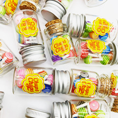 Dollhouse娃娃屋微縮廚房食玩模型拍攝道具迷你罐裝棒棒糖DIY飾品