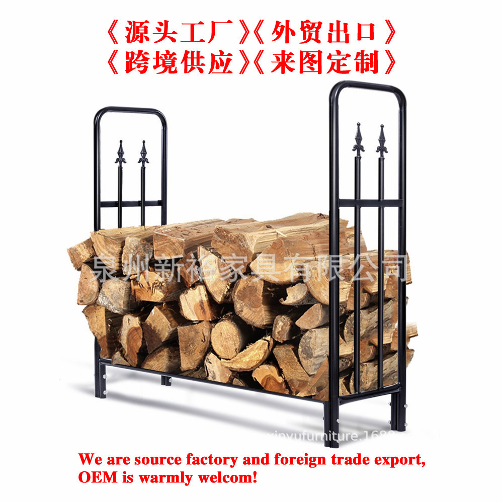 供应大型柴火架,木头堆放架,展架,铁架，户外木头收纳架