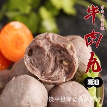 汕头牛筋丸牛肉丸麻辣烫火锅食材爆汁肉丸批发食材关东煮丸子代发