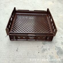 供应塑料大面包架716*647*150 加厚周转塑胶面包架子食品糕点架子