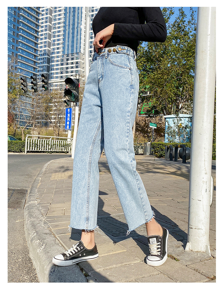 Pantalon léger femme en cow-boy - Ref 3430205 Image 21