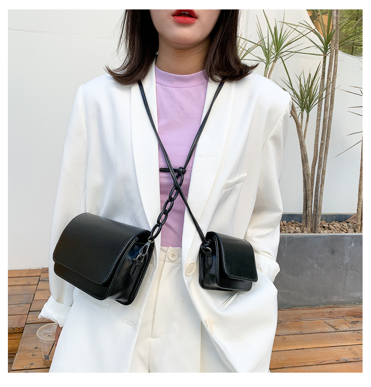 135g Weight Polyester Lining Material Magnetic Buckle Closure Type Single Shoulder Strap Strap Type Crossbody Bag Bags Type Casual, Street Occasion Pu Leather Material Solid Color Pattern All Seasons Season Women's Gender Vintage Style, Classic Style Style Medium Size Women's Medium Pu Leather Solid Color Vintage Style Classic Style Magnetic Buckle Crossbody Bag 13