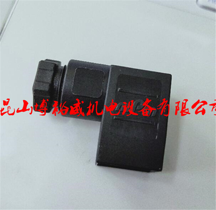 电磁阀接线盒小型C型 9.4mm 四芯配压力变送器 传感器插头